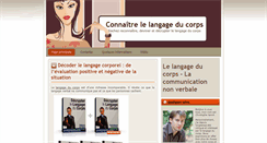 Desktop Screenshot of lelangageducorps.org